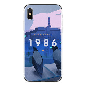 Chernobyl Phone Case for Apple iPhone 8 7 6 6S Plus X XS XR XSMAX 5C 4 4S